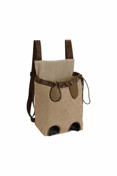 MOCHILA SAKS 4PATAS MARROM (PET026)