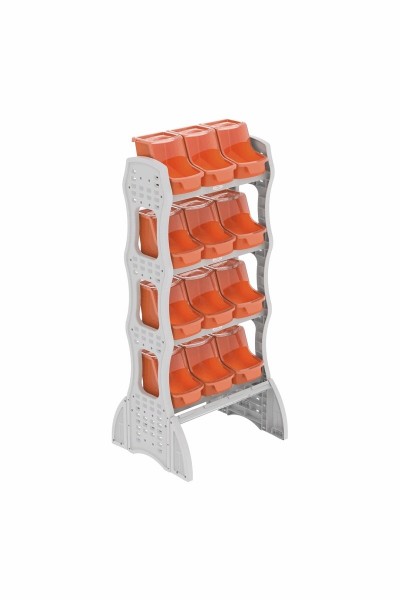 MVEL PDV CHECK STAND 12X5,2L LARANJA/CINZA