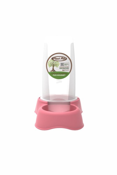 BEBEDOURO OU COMED. FLEX GOURMET ECO GRANDE 3L ROSA