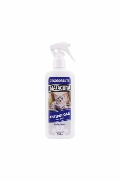 ANTIPULGAS MATACURA DESODORANTE GATOS 200ml