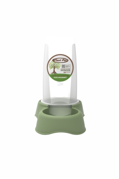 BEBEDOURO OU COMED. FLEX GOURMET ECO GRANDE 3L VERDE