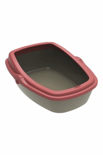 SANITRIO GATOS WC KING MDIO GOLD/VERMELHO