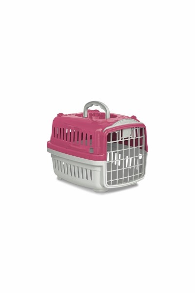 CAIXA DE TRANSPORTE PATA FORTE ROSA N 0 - 33x27x24cm 