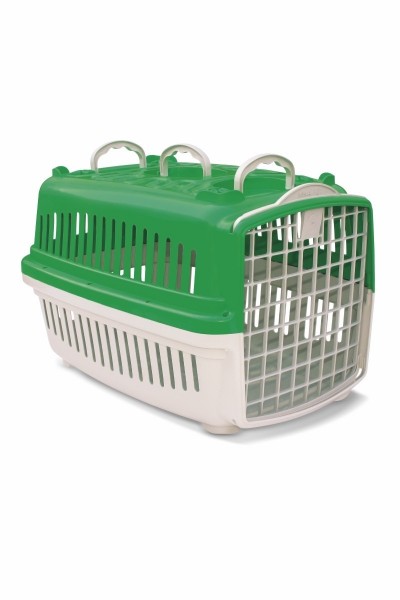 CAIXA DE TRANSPORTE PATA FORTE (BBB PET) VERDE N 4 - 62x45x39cm