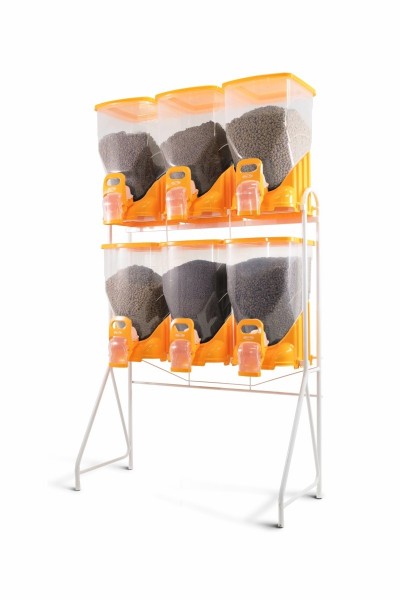 KIT DISPENSER DUPLO C/6 DE 60Lts LARANJA (40)